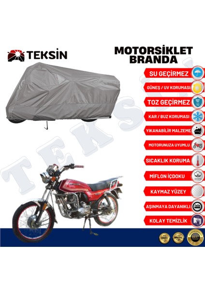 Presto PR125 Scooter Arka Çanta Uyumlu Motosiklet Brandası Motor Brandası (A+ Kalite) fiyatları