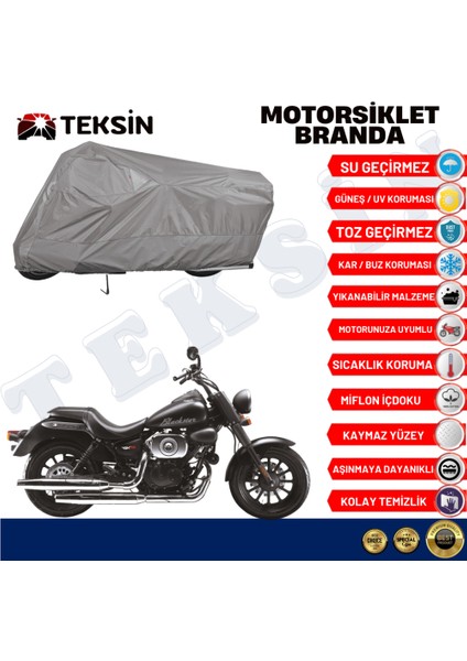 Rks Blacster 250I Motosiklet Brandası Motor Branda (A+ Kalite) fiyatları