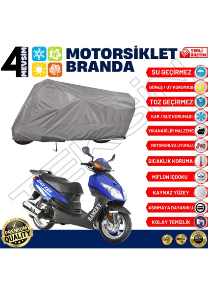 Ramzey Star 150 L Motosiklet Brandası Motor Branda (A+ Kalite) fiyatları