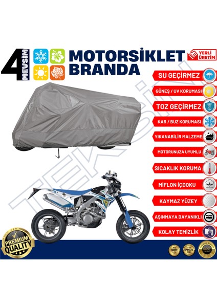 Tm Racing Smr 250 Fes Arka Çanta Uyumlu Motosiklet Brandası Motor Brandası (A+ Kalite) fiyatları
