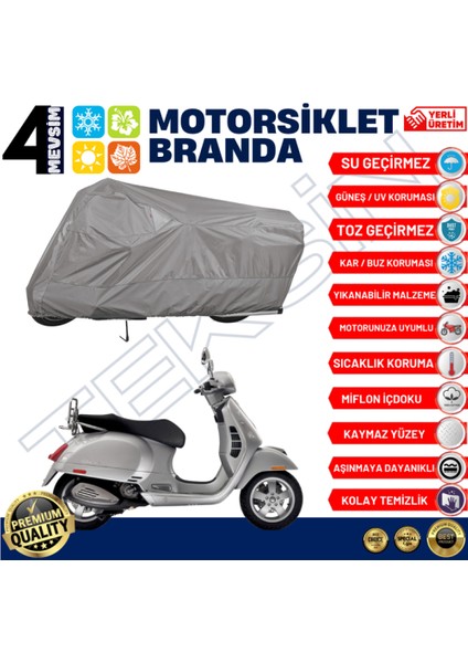 Vespa Gts 250 Motosiklet Brandası Motor Branda (A+ Kalite) fiyatları