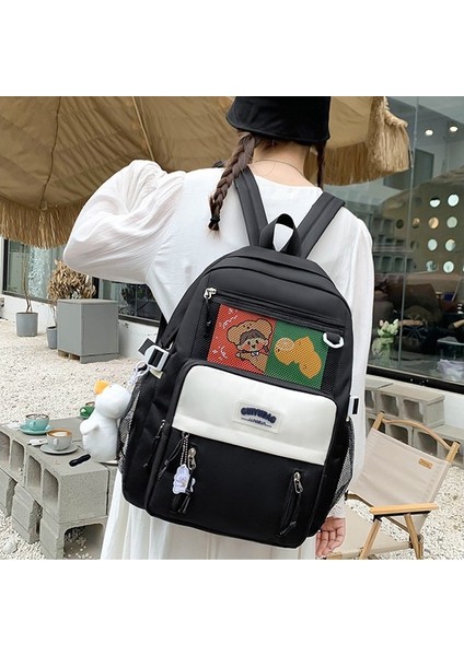 Öğrenci Okul Çantası Seti Siyah (Yurt Dışından) fiyatları