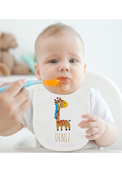 Kids Kişiye Özel Isimli Bebek Mama Önlüğü - Model 17 fiyatları