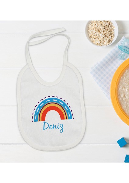 Kids Kişiye Özel Isimli Bebek Mama Önlüğü - Model 2