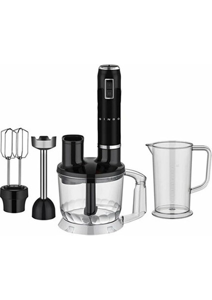 El Blender Seti Mat Siyah 1000W SHB-3178 1175