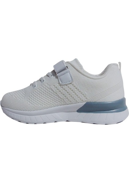 Beyaz Cırtlı Sneakers Spor Ayakkabı modelleri