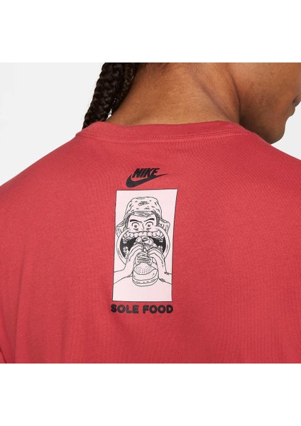 Food For Your Sole Unisex T-Shirt - Red CLAY-DN5164-662 fırsatları