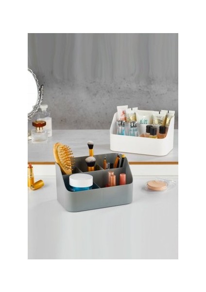 Masaüstü Düzenleyici Organizer Handy Makyaj Fırçası Kozmetik Makyaj Organizeri Kutusu