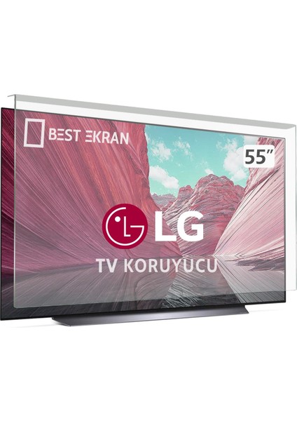 Lg OLED55C9PLA Tv Ekran Koruyucu - Lg 55" Inç 139 cm 140 Ekran Koruyucu 55C9PLA