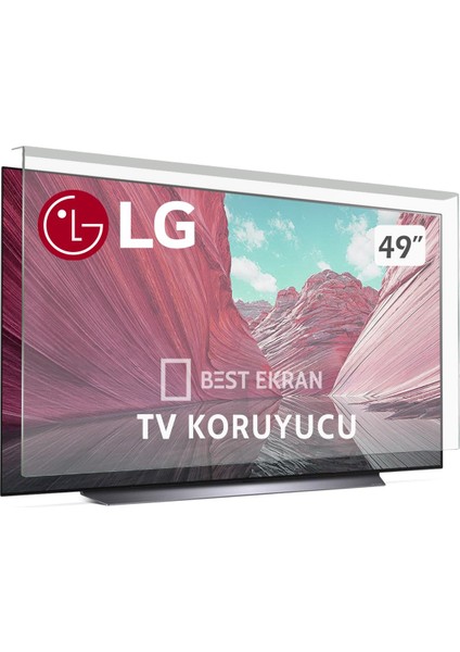 Lg 49SM8000PLA Tv Ekran Koruyucu - Lg 49" Inç Ekran Koruyucu modelleri