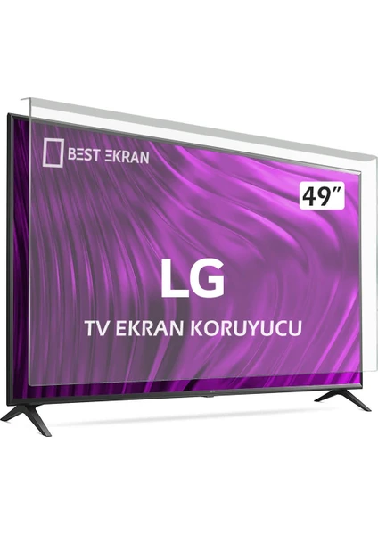 Best Ekran Lg 49" Inç 123 cm Tv Ekran Koruyucu