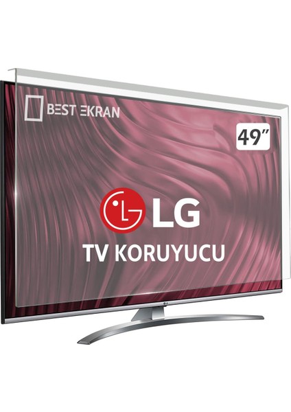 Best Ekran Lg 49" Inç 123 cm Tv Ekran Koruyucu