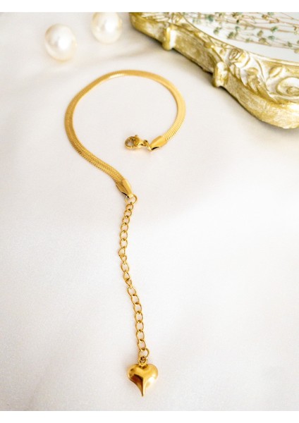 Kadın Altın Kaplama Kararmaz Kombin Bileklik