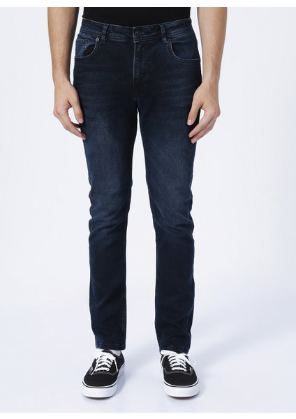 Normal Bel Regular Fit Lacivert Erkek Denim Pantolon 22.01.70.002_DANTE Jeans