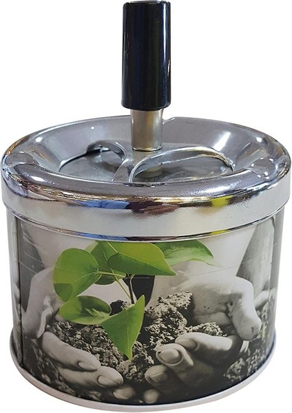 Bas-Çevir Metal Hazneli Tohum 9cm