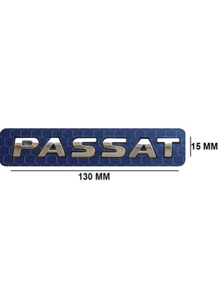 HLD Volkswagen Passat 130 mm x 15 mm 8231