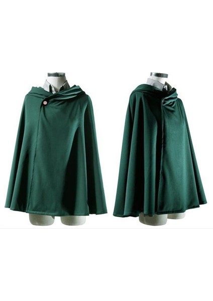 Titan Cloak Anime Kostümü - Yeşil (Yurt Dışından) modelleri