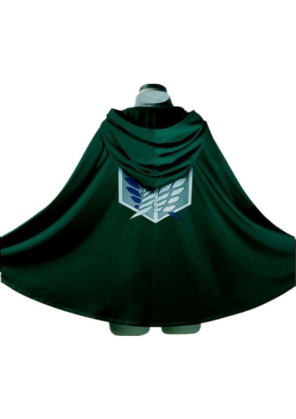 Titan Cloak Anime Kostümü - Yeşil (Yurt Dışından) indirimleri