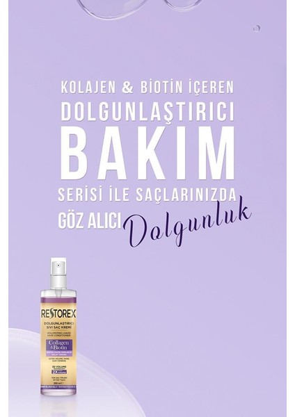 Dolgunlaştırıcı Sıvı Saç Kremi & Biotin 200 Ml X Adet