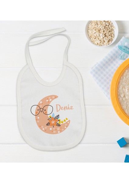 Kids Kişiye Özel Isimli Bebek Mama Önlüğü - Model 8