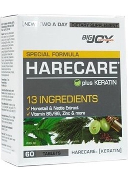 Bigjoy Suda Vitamin Special Formula Harecare 60 Tablet (Bjv101)
