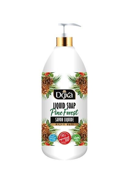 Doğal & Vegan Sıvı Sabun - Çam Ormanı 500 ml 4 Adet