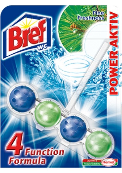 Power Aktiv Katı Klozet Bloğu Çam Tekli x 10 Paket