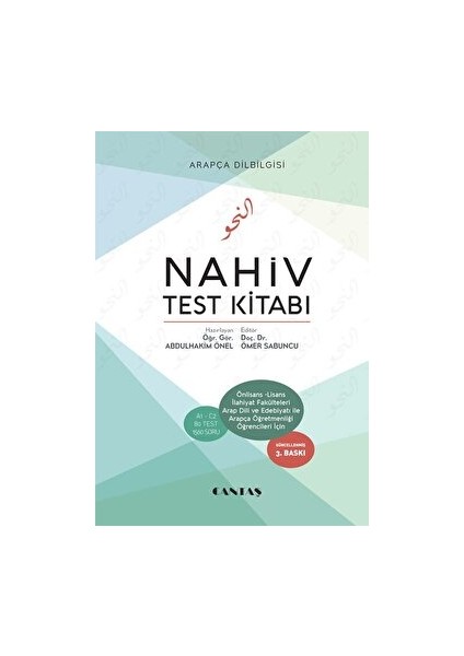 Nahiv Test Kitabı