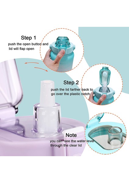 64OZ Hasır Zaman İşaretleyicili Su Şişesi Büyük Kapasiteli (Yurt Dışından) fırsatları