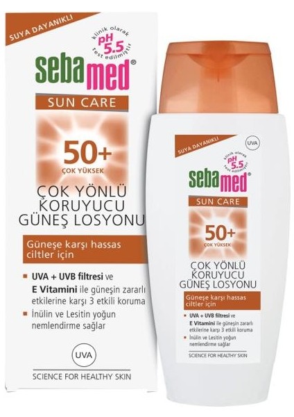 Güneş Losyonu Çok Yönlü Koruyucu Spf 50 150 Ml