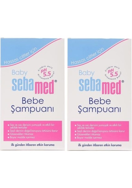 Bebek Şampuanı 500ml 2 Li Set