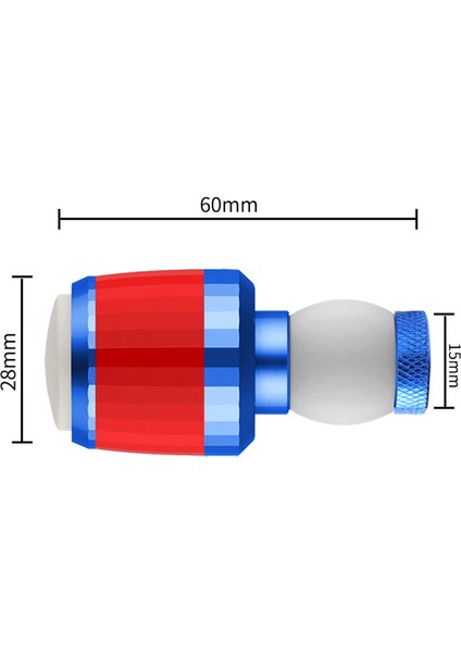 2 Adet Bisiklet Gidon LED Işıklı Bisiklet El Tutacağı - Altın (Yurt Dışından) modelleri