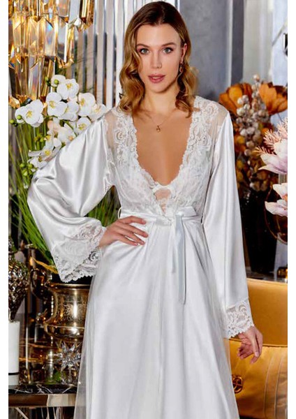 Saten Gecelik Sabahlık Takım fiyatları