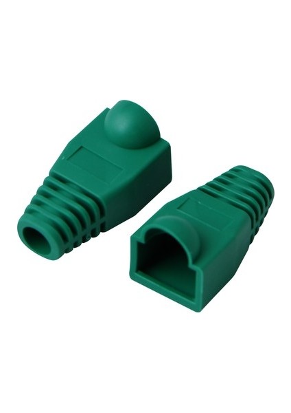 RJ45 Cat5 Cat6 Kılıf (100 Adet) - Yeşil