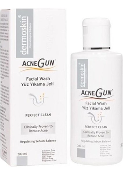Acnegun Yüz Yıkama Jeli 200 Ml