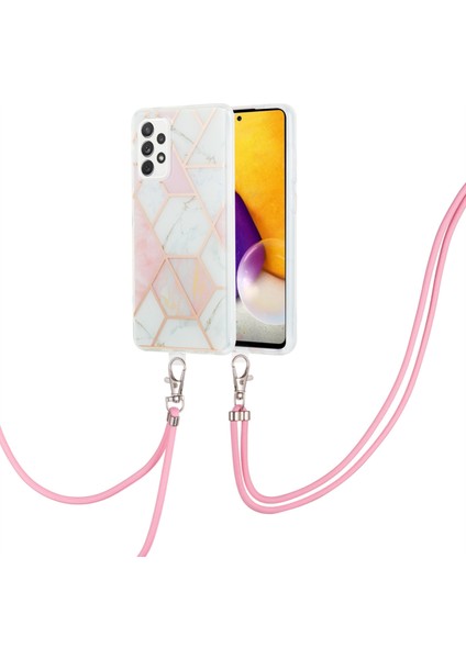 Samsung Galaxy A23 4g/5g Pembe Beyaz Için Tpu Telefon Kılıfı(Yurt Dışından)