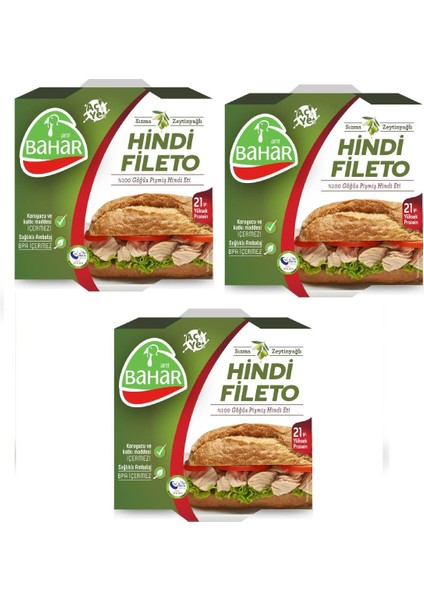 Fileto Göğüs Eti 120 gr 3'lü