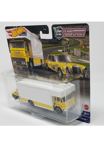 Hot Wheels Team Transport Mercedes Benz 300SEL 6.8 Amg Set 1:64 Hot Wheels Premium modelleri