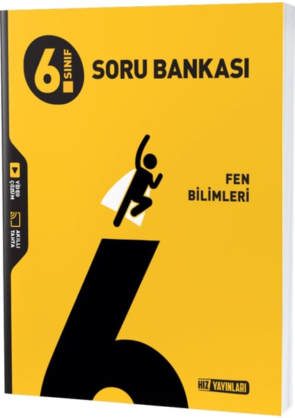 Hız Yayınları 6. Sınıf Fen Bilimleri Soru Bankası