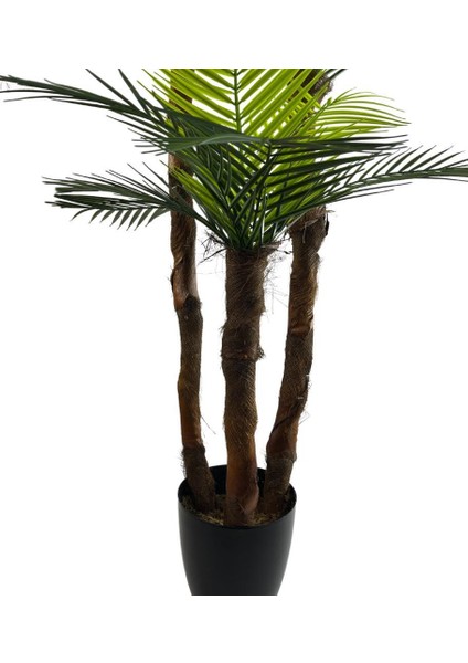 Yapay Ağaç 3 Dal 140CM Areka Palmiye Ağacı Areka 3katlı Salon Çiçeği Yapay Çiçek