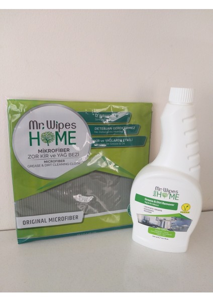 Farmasi Mikrofiber Zor Kir ve Yağ Bezi + Yağ & Kir Sökücü