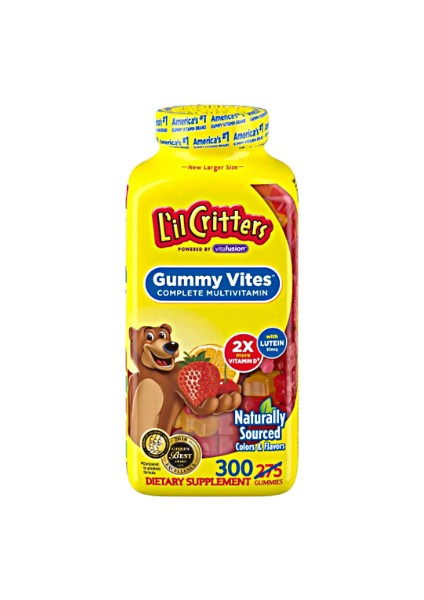 Lil Critters Gummy Vıtes Komple Multivitamin, 300 Gummies