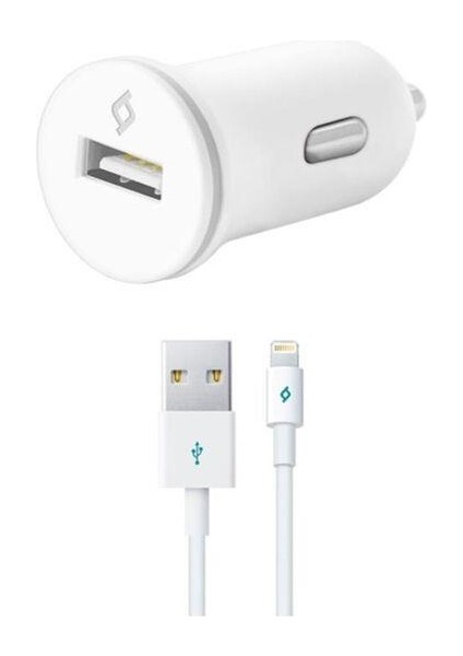 Ttec Şarj Compact Iphone 1000 Ma Şarj ve Başlık
