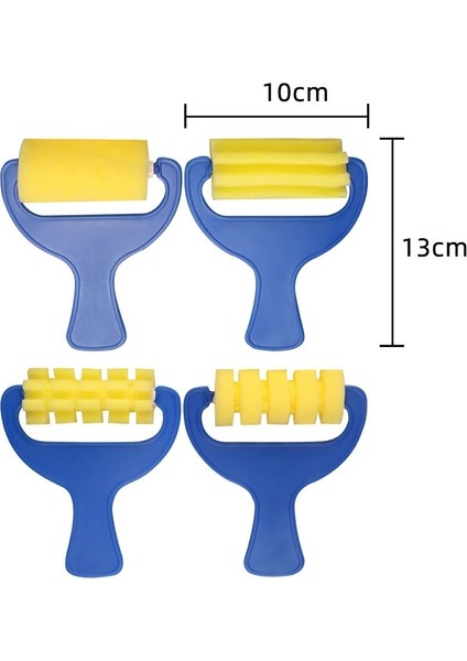 7 Paket Çocuk Grafiti Boyama Diy Sünger Rulo Büyük Sapan (Yurt Dışından) modelleri