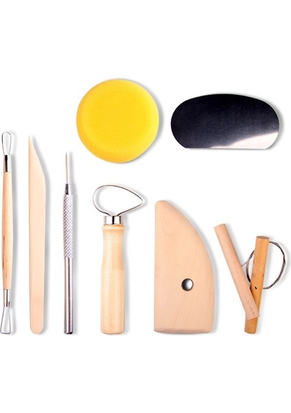 30 Arada 1 Ahşap Çömlek Kil Araçları Çok Function Kil Heykel Aracı (Yurt Dışından) modelleri