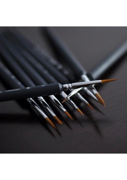 9 Adet / Set Gelincik Saç Fırçası Suluboya Kanca Hattı Fırçası (Yurt Dışından) fırsatları