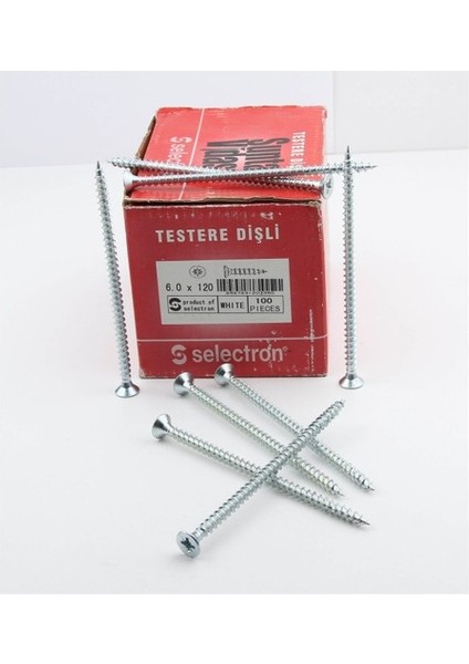 4X60 Ağaç Vidası (100 Adet) SNTYHB60