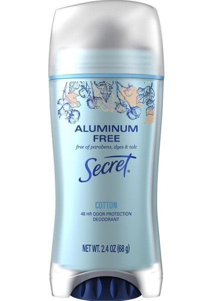 Aluminum Free Cotton Koltuk Altı Deodorant Stick 68gr