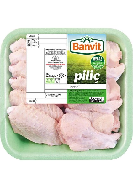 Banvıt 0365 Izgara Kanat Incık kg