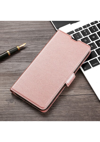 Zte Axon 30 Pro Için Kapaklı Telefon Kılıfı - Pembe Altın (Yurt Dışından) modelleri